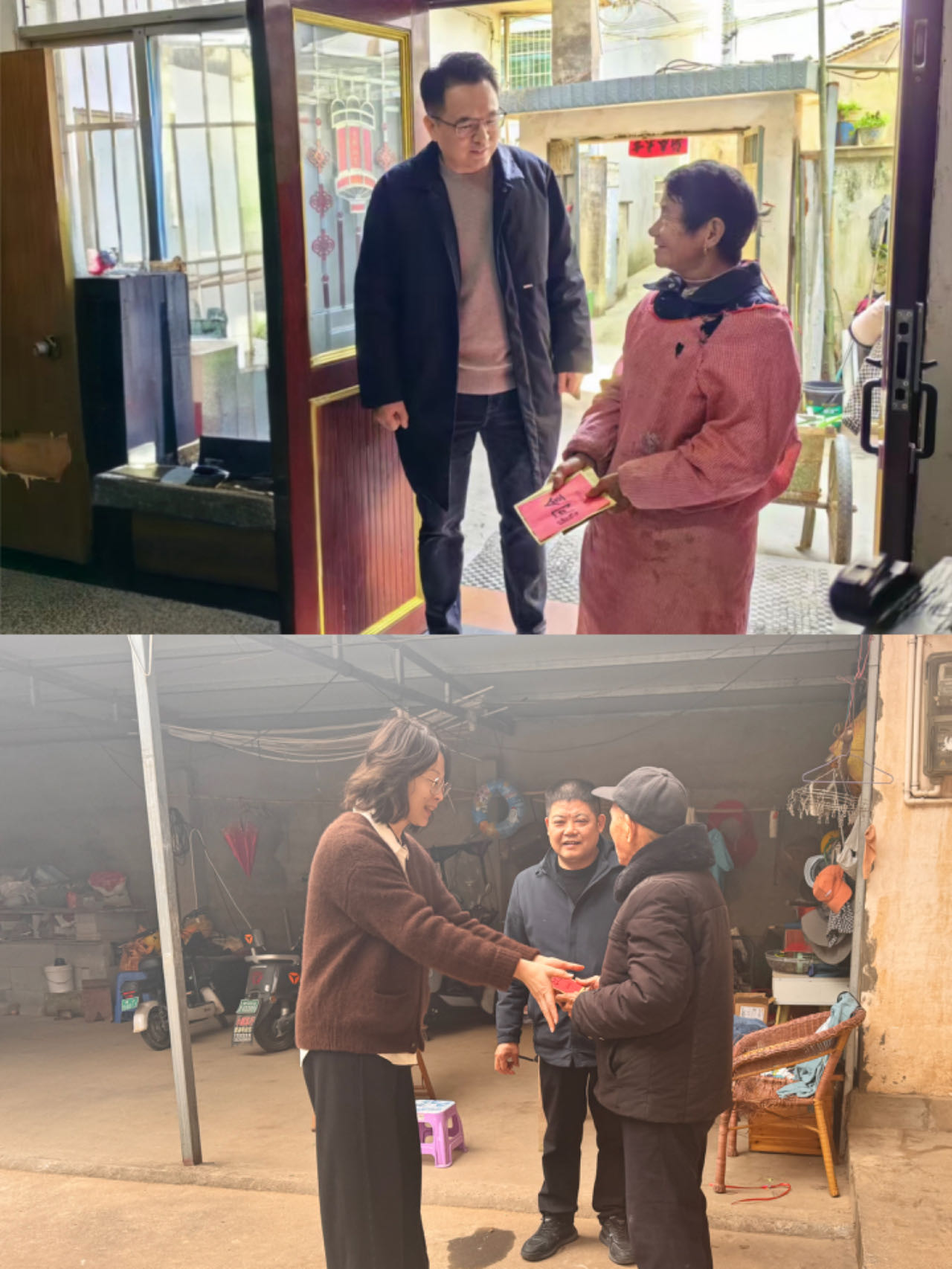 走訪送關(guān)懷，慰問暖人心——屯溪區(qū)國投集團黨委開展春節(jié)走訪慰問活動